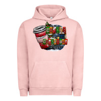 Pigment Salmon coffe Urban Hoodie - CowhideDigitalArt