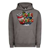 Pigment Tornado coffe Urban Hoodie - CowhideDigitalArt