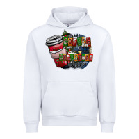 White coffe Urban Hoodie - CowhideDigitalArt