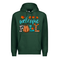 Sports Green welcome fall Premium Hoodie - HRA Design Shop