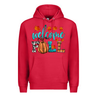 Cardinal welcome fall Premium Hoodie - HRA Design Shop