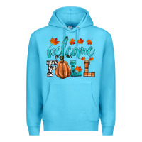 Ocean Blue welcome fall Premium Hoodie - HRA Design Shop