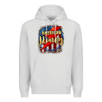 Dove Grey American honey 4th of july Premium Hoodie - CowGirlArtShop