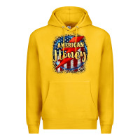 Lemon American honey 4th of july Premium Hoodie - CowGirlArtShop