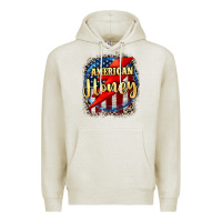Oatmeal Heather American honey 4th of july Premium Hoodie - CowGirlArtShop