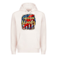 Pale Pink American honey 4th of july Premium Hoodie - CowGirlArtShop