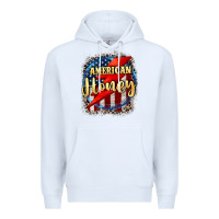 White American honey 4th of july Premium Hoodie - CowGirlArtShop