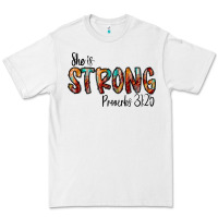 White she is strong provebs Premium Tee - CowhideDigitalArt