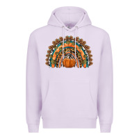 Lilac fall pumpkin rainbow Premium Hoodie - HRA Design Shop