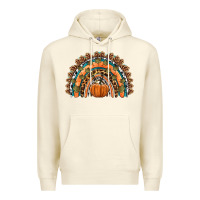 Sandshell fall pumpkin rainbow Premium Hoodie - HRA Design Shop