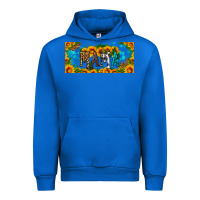 Cobalt mama sunflower libbey cup Urban Hoodie - HRA Design Shop