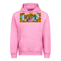 Fuchsia Pink mama sunflower libbey cup Urban Hoodie - HRA Design Shop