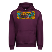 Mauve Wine mama sunflower libbey cup Urban Hoodie - HRA Design Shop