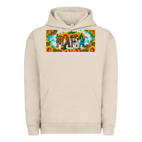 Pigment French Oak mama sunflower libbey cup Urban Hoodie - HRA Design Shop