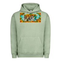 Pigment Oil Green mama sunflower libbey cup Urban Hoodie - HRA Design Shop
