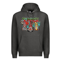 Charcoal Heather hello summer Premium Hoodie - SublimationCraftShop