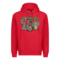 Red hello summer Premium Hoodie - SublimationCraftShop