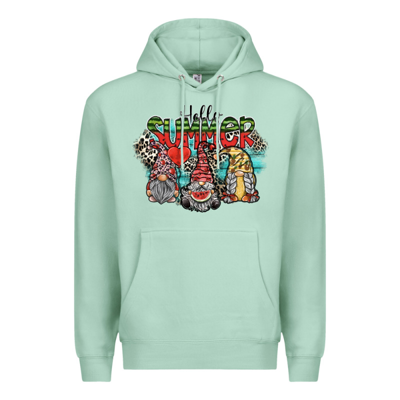 Hello Summer Premium Hoodie by SublimationCraftShop | Teevron