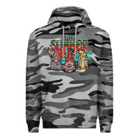 Slate Camo hello summer Premium Hoodie - SublimationCraftShop