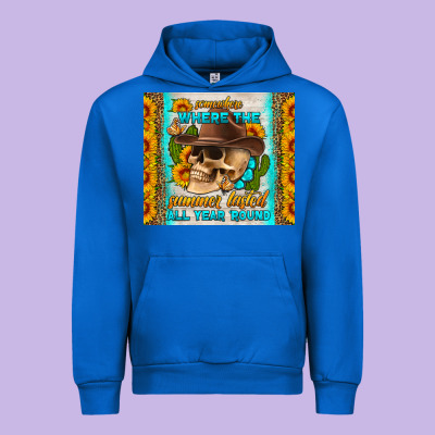 Somewhere Where The Summer Lasted All Year Around Tumbler Urban Hoodie Designed By Hra Design Shop