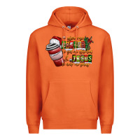 Carrot Coffee  Jesus Premium Hoodie - CowhideDigitalArt