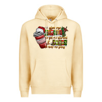 Pina Colada Coffee  Jesus Premium Hoodie - CowhideDigitalArt