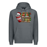 Rock Coffee  Jesus Premium Hoodie - CowhideDigitalArt
