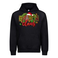 Black Christmas granna claus Urban Hoodie - FaDigitalArtStudio