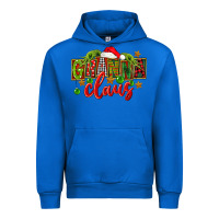 Cobalt Christmas granna claus Urban Hoodie - FaDigitalArtStudio
