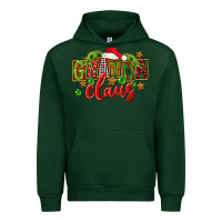 Foreset Green Christmas granna claus Urban Hoodie - FaDigitalArtStudio