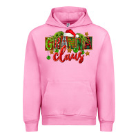 Fuchsia Pink Christmas granna claus Urban Hoodie - FaDigitalArtStudio