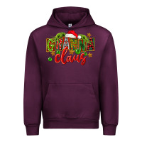 Mauve Wine Christmas granna claus Urban Hoodie - FaDigitalArtStudio