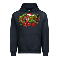 Navy Christmas granna claus Urban Hoodie - FaDigitalArtStudio