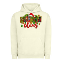 Pigment Pistachio Christmas granna claus Urban Hoodie - FaDigitalArtStudio
