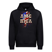 Black America 4th of July Urban Hoodie - CowGirlArtShop