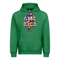 Emerald America 4th of July Urban Hoodie - CowGirlArtShop