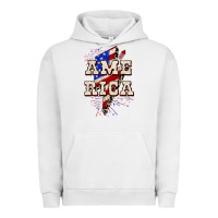 Pigment Lunar Rock America 4th of July Urban Hoodie - CowGirlArtShop