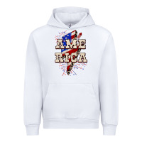 White America 4th of July Urban Hoodie - CowGirlArtShop