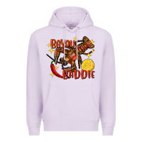 Lilac crawfish bayou baddie Premium Hoodie - FaDigitalArtStudio