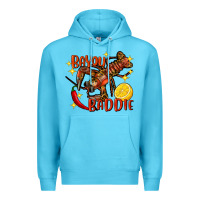 Ocean Blue crawfish bayou baddie Premium Hoodie - FaDigitalArtStudio