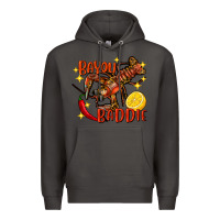 Smoke crawfish bayou baddie Premium Hoodie - FaDigitalArtStudio