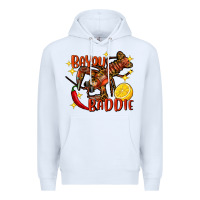 White crawfish bayou baddie Premium Hoodie - FaDigitalArtStudio