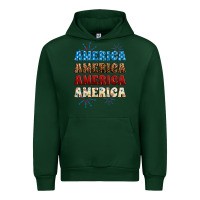 Forest Green Western America Urban Hoodie - Neo Western