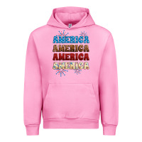 Fuchsia Pink Western America Urban Hoodie - Neo Western