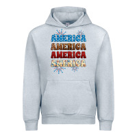 Heather Grey Western America Urban Hoodie - Neo Western