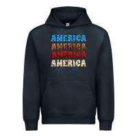 Navy Western America Urban Hoodie - Neo Western
