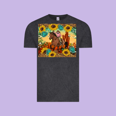 Cowgirl Vintage Tee Designed By Artiststas