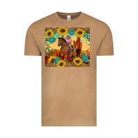 Vintage Camel cowgirl Vintage Tee - Artiststas