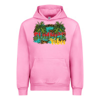 Fuchsia Pink summer vibes Urban Hoodie - SublimationCraftShop
