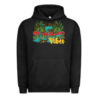 Pigment Black summer vibes Urban Hoodie - SublimationCraftShop